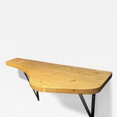 Charlotte Perriand Charlotte Perriand rare solid pine les arcs wall console - 2442400