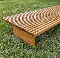 Charlotte Perriand Charlotte Perriand rarest ashtree genuine vintage long bench model Tokyo  - 1939651