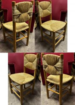 Charlotte Perriand Charlotte Perriand set of 4 model Bauche chairs - 2398957