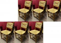 Charlotte Perriand Charlotte Perriand set of 6 model Bauche chairs - 2398929