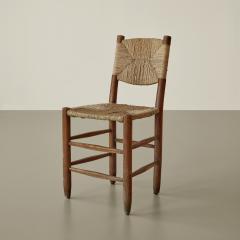 Charlotte Perriand Charlotte Perriand set of twelve Bauche chairs model no 19 1950s - 4145937