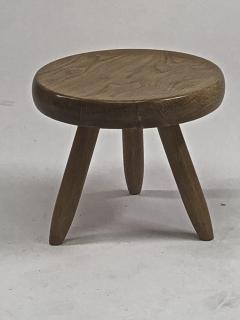 Charlotte Perriand Charlotte Perriand tripod ash tree berger stool in genuine condition - 1162957