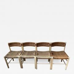 Charlotte Perriand Four Dordogne chairs by Charlotte Perriand Robert Sentou France 1950s - 3671208