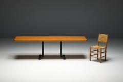 Charlotte Perriand Les Arcs 1800 Dining Table by Charlotte Perriand France 1960s - 4364351