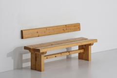 Charlotte Perriand Les Arcs Bench by Charlotte Perriand 1970s - 2685643