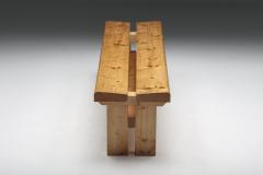 Charlotte Perriand Les Arcs Bench by Charlotte Perriand 1970s - 2685648