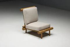 Charlotte Perriand Low Easy Chair by Charlotte Perriand for La Cachette France 1960s - 4117391