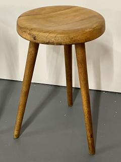 Charlotte Perriand Mid Century Modern Wooden French Provincial Stools Charlotte Perriand Style - 2540811