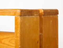 Charlotte Perriand Mid Century Natural Pine Les Arcs Stools by Charlotte Perriand France c 1960 - 1937513