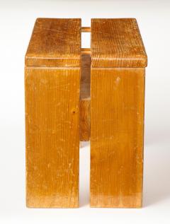 Charlotte Perriand Mid Century Natural Pine Les Arcs Stools by Charlotte Perriand France c 1960 - 1937515