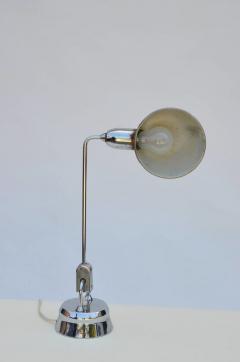 Charlotte Perriand Original Jumo 600 Chrome Lamp Selected by Charlotte Perriand - 875828