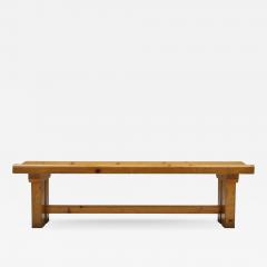 Charlotte Perriand Pine Bench Les Arc Charlotte Perriand French Modernism 1970s - 2127113