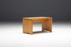 Charlotte Perriand Pine Bench by Charlotte Perriand for M ribel France 1960s - 3662249