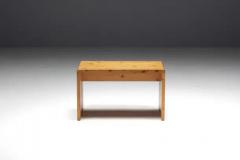 Charlotte Perriand Pine Bench by Charlotte Perriand for M ribel France 1960s - 3662287