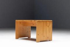 Charlotte Perriand Pine Bench by Charlotte Perriand for M ribel France 1960s - 3662292