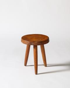 Charlotte Perriand Pine Rustic Stool by Charlotte Perriand France c 1950 - 4208760