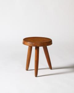 Charlotte Perriand Pine Rustic Stool by Charlotte Perriand France c 1950 - 4208762