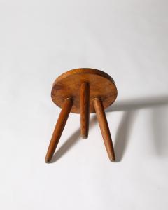 Charlotte Perriand Pine Rustic Stool by Charlotte Perriand France c 1950 - 4208766