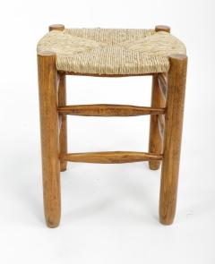 Charlotte Perriand Rush Stool in the style of Charlotte Perriand - 1332375