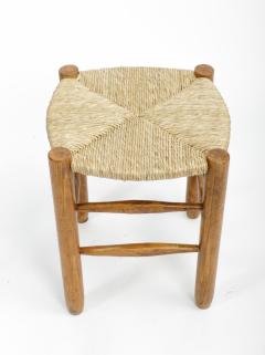 Charlotte Perriand Rush Stool in the style of Charlotte Perriand - 1332376