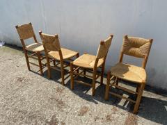 Charlotte Perriand Set of Four Bauche Chairs by Charlotte Perriand Steph Simon Editions - 2542348