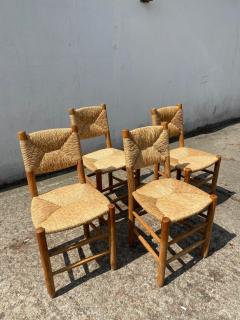 Charlotte Perriand Set of Four Bauche Chairs by Charlotte Perriand Steph Simon Editions - 2542352