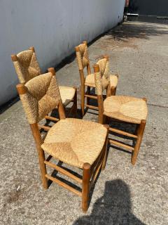 Charlotte Perriand Set of Four Bauche Chairs by Charlotte Perriand Steph Simon Editions - 2542354