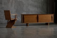 Charlotte Perriand Sideboard with Charlotte Perriand Doors Le Mans France 1954 - 4586700