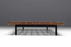 Charlotte Perriand Slatted Bench in the Style of Charlotte Perriand France 1950s - 4698360