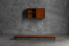 Charlotte Perriand Slatted Bench in the Style of Charlotte Perriand France 1950s - 4698361