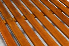 Charlotte Perriand Slatted Bench in the Style of Charlotte Perriand France 1950s - 4698368