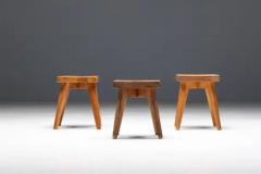 Charlotte Perriand Stools by Christian Durupt and Charlotte Perriand France 1960s - 3707535