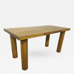 Charlotte Perriand Style of Perriand Rectangular Pine Coffee Table - 414385