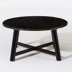 Charlotte Perriand Style of Perriand superb black pine coffee table - 2460370