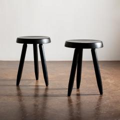 Charlotte Perriand Tripod Stool in the Style of Charlotte Perriand France 1950s - 3813949