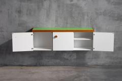 Charlotte Perriand Wall Mounted Cabinet by Charlotte Perriand for Les Arcs France 1970s - 4462895