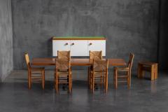 Charlotte Perriand Wall Mounted Cabinet by Charlotte Perriand for Les Arcs France 1970s - 4462899