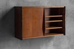 Charlotte Perriand Wall Mounted Cabinet in the Style of Charlotte Perriand France 1950s - 4698401