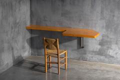 Charlotte Perriand Wall Mounted Console Table by Charlotte Perriand France 1950s - 4452302