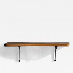 Charlotte Perriand Wall Mounted Console Table by Charlotte Perriand France 1950s - 4791215