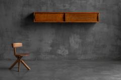 Charlotte Perriand Wall Mounted Shelf by Charlotte Perriand Atelier Jean Prouv France 1954 - 4437347