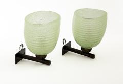 Charming Murano Mini Lime Pulegoso Oval Wall Lights Contemporary - 4334064