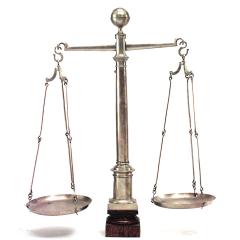 Charpentier French Victorian Brass Scale - 4662159