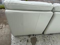 Chateau D ax Armless Leather Chairs - 4706989