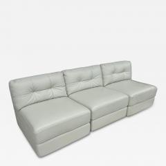 Chateau D ax Armless Leather Chairs - 4707981