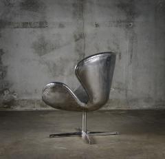 Cheryl Ekstrom Cheryl Ekstrom Swan Chair Stainless Steel Sculpture - 445472