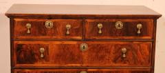 Chest Of Drawers In Walnut Early 18th Century George I - 3120354