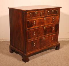 Chest Of Drawers In Walnut Early 18th Century George I - 3120356