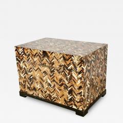 Chest or Trunk in Horn Veneer - 2094576