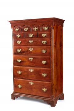 Chester County Pennsylvania Tall Chest with Arched Drawers - 3065961